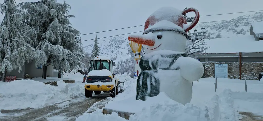 Голанские снега: до 70 см за два дня