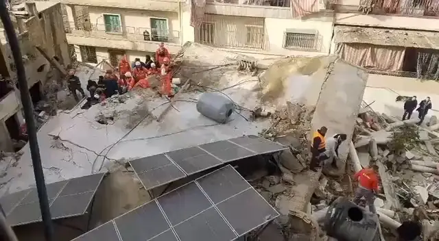 Трагедия в Ливане - рухнул дом