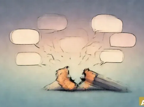 Советника министра атаковали после срыва выступления (AI-иллюстрация)