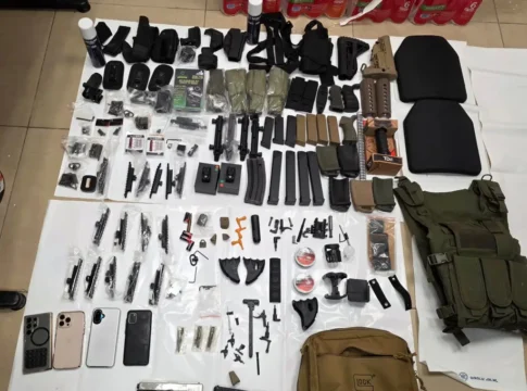 Масштабная партия оружия изъята в Восточном Иерусалиме