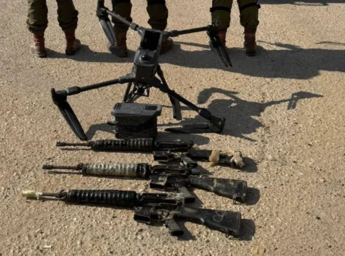 ЦАХАЛ пресекает контрабанду оружия дронами на южных границах