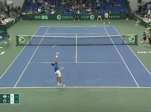 Израильские теннисисты уступили Литве в первом матче серии