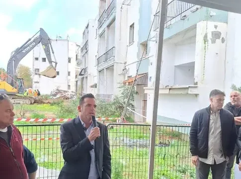 В Нетании стартовал новый проект реконструкции: два небоскреба вместо старых зданий