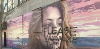 Осквернили мемориал убитой украинке Ирине Заруцкой