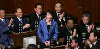 Такаичи получила сверхбольшинство и развернёт армию Японии против Китая