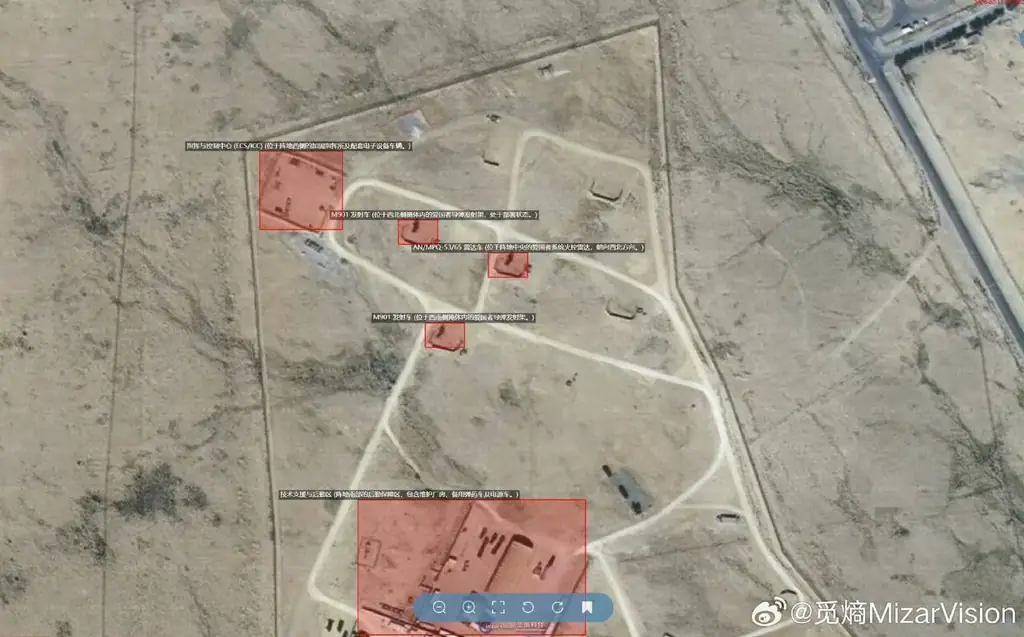 СПУ Patriot и F-16 замечены на авиабазе США в Бахрейне