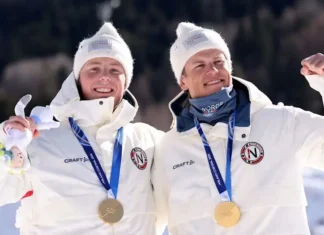 Норвегия установила два рекорда на Олимпиаде-2026: 18 золотых и 40 медалей