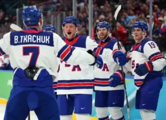 США победили Канаду и выиграли золото по хоккею на Олимпиаде