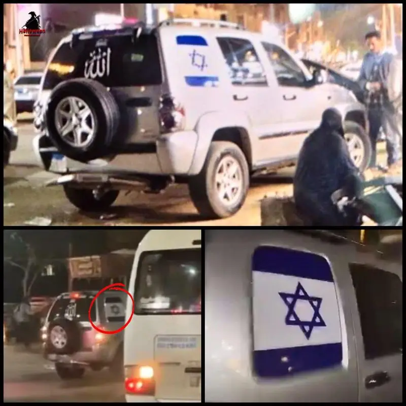 В Египте инженер на машине с израильскими флагами сбил троих