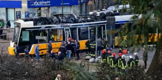 Трамвай сошёл с рельс в Милане: 1 погибший, 39 пострадавших