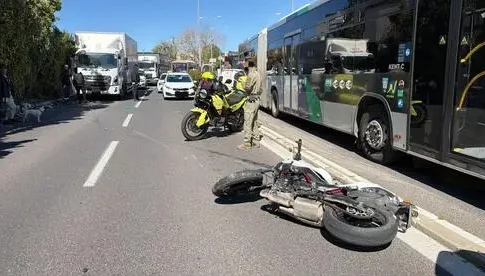 Мотоциклист погиб в результате аварии во время сирены в Крайот