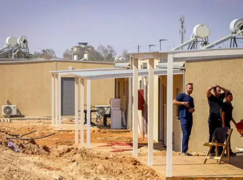 Расширение кибуца Хацерим: 700 новых квартир вместо временного жилья