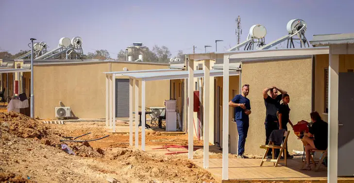 Расширение кибуца Хацерим: 700 новых квартир вместо временного жилья