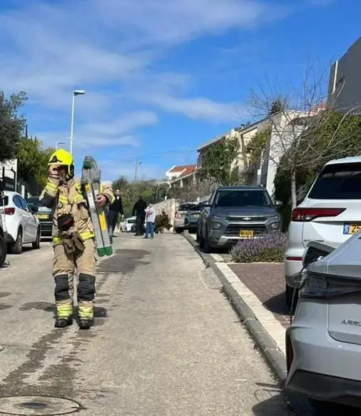 Части перехватчика упали на дом в Иудеи и Самарии