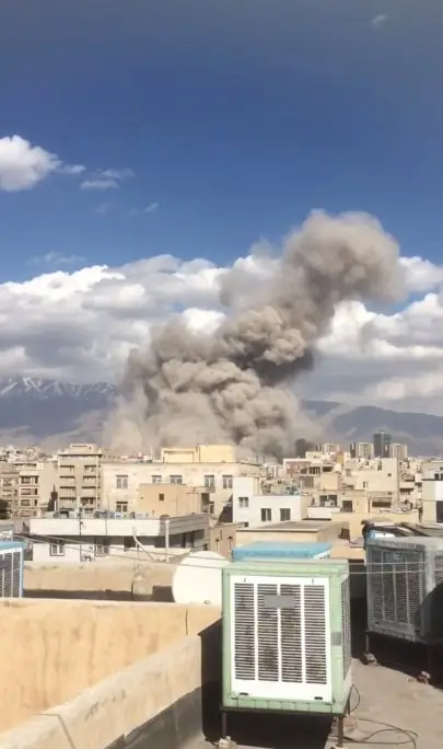 Израиль нанёс удары по Тегерану