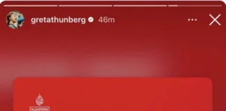 Грета Тунберг выступила против ударов по Ирану после молчания о протестах