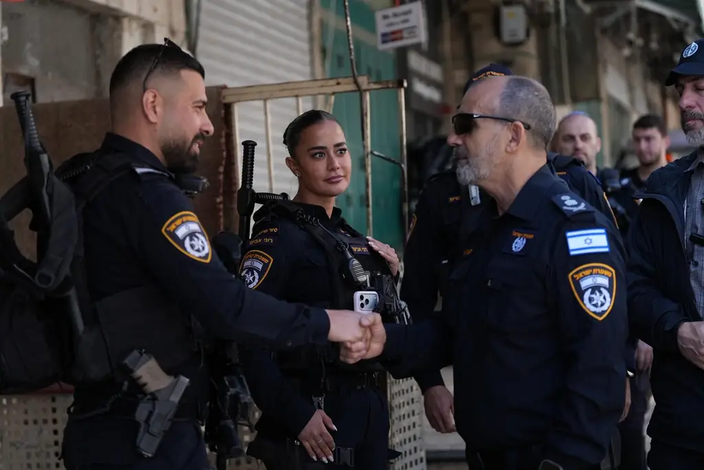 Полицейский комиссар и командование проверили усиленную готовность в Иерусалиме