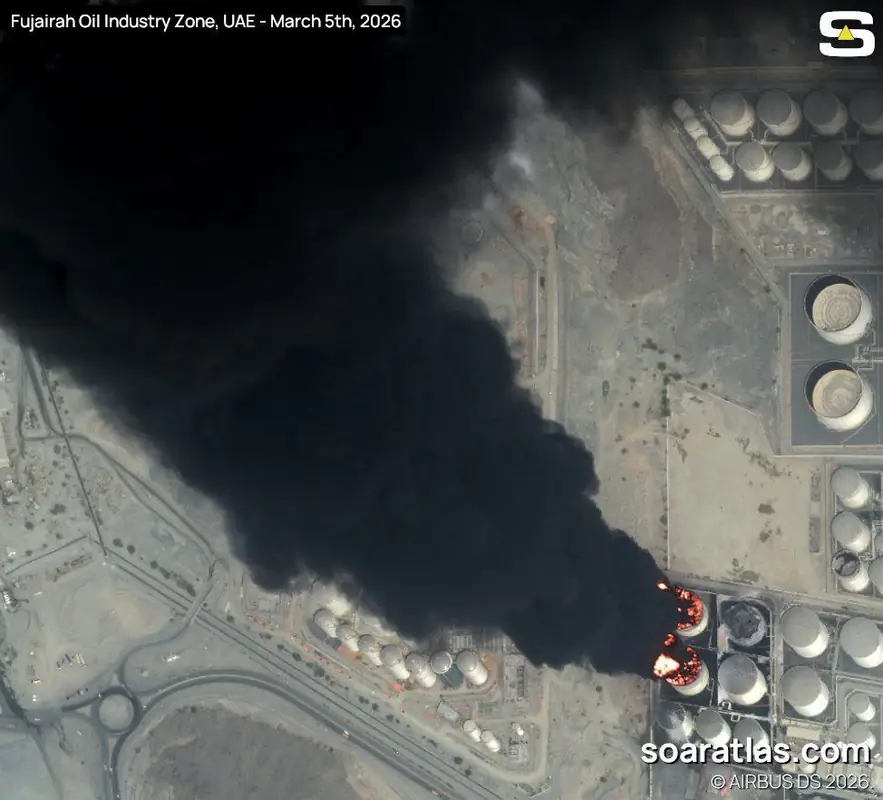 Иранские дроны нанесли удар по нефтяным объектам Эль-Фуджейры