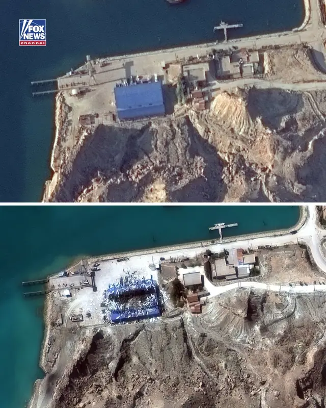 США и Израиль уничтожили иранский флот: спутник зафиксировал разрушения