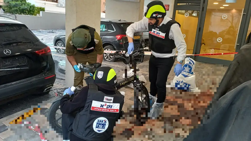 Последствия обстрела Нагарии 26 марта