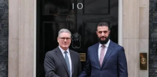 Стармер принял президента Сирии Ахмада аш-Шараа в Лондоне