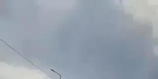 Русский дрон ударил по многоэтажке в Киевской области (видео)