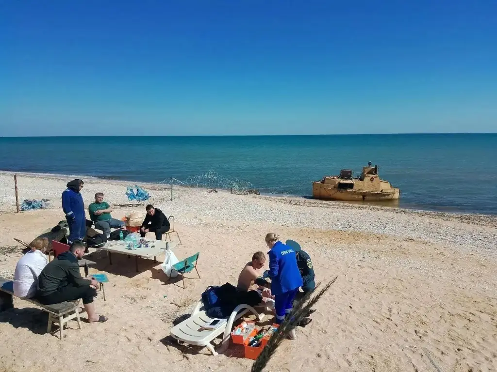 В Азовском море затонул сухогруз с пшеницей