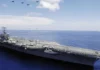 Авианосец USS Abraham Lincoln занял позицию у берегов Ирана в Оманском заливе