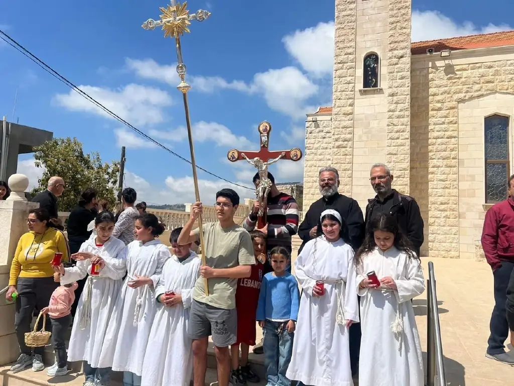 В деревне Дебель установили новую статую Иисуса вместо поврежденной ЦАХАЛом