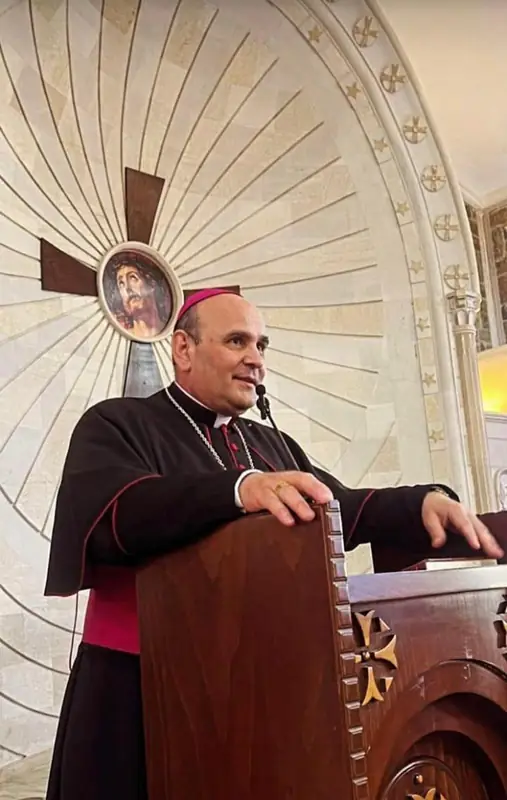 В деревне Дебель установили новую статую Иисуса вместо поврежденной ЦАХАЛом