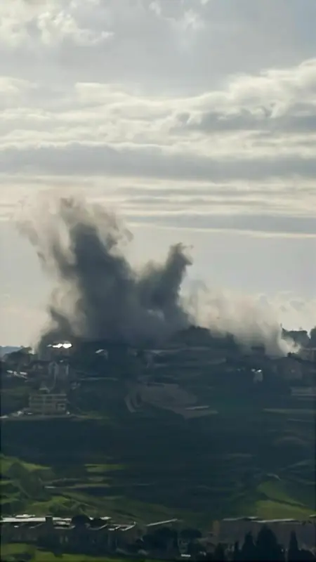 ЦАХАЛ наносит удары по объектам «Хезболлы» на юге Ливана