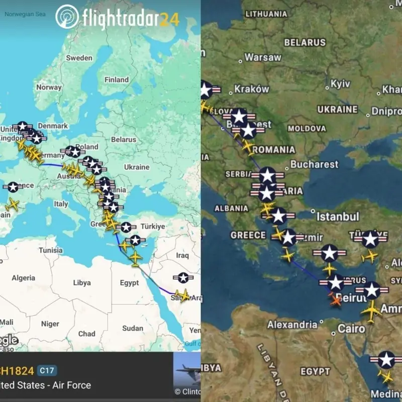 Масштабная переброска американских вооружений на Ближний Восток