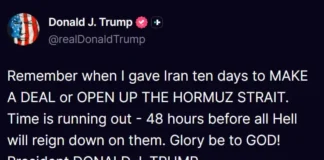 Трамп дал Ирану 48 часов: «Ад начнётся в полную силу» Трамп дал Ирану 48 часов: «Ад начнётся в полную силу»