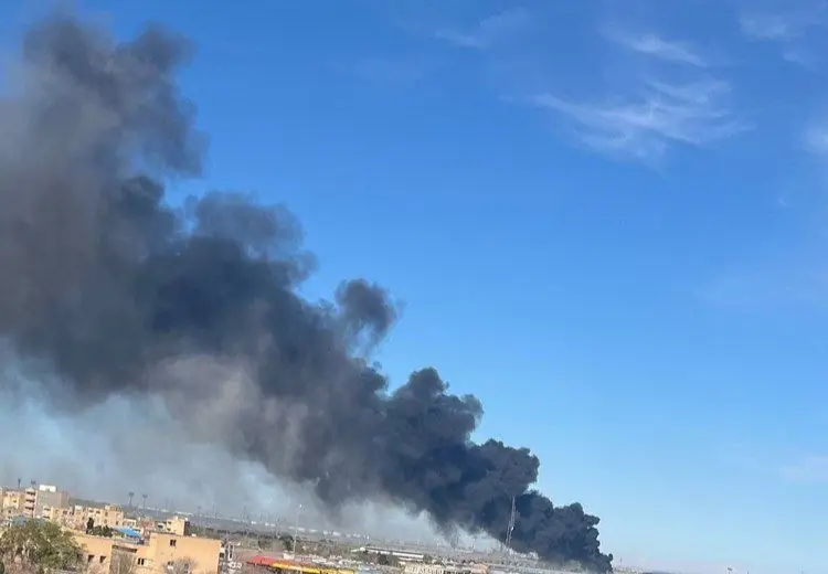 Сообщения об ударе по военному или промышленному объекту в Тебризе, Иран