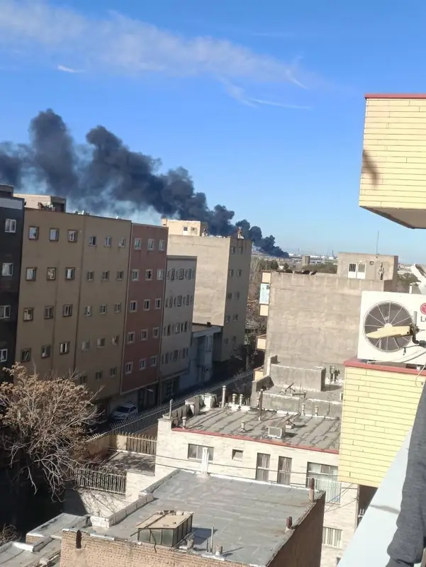 Сообщения об ударе по военному или промышленному объекту в Тебризе, Иран