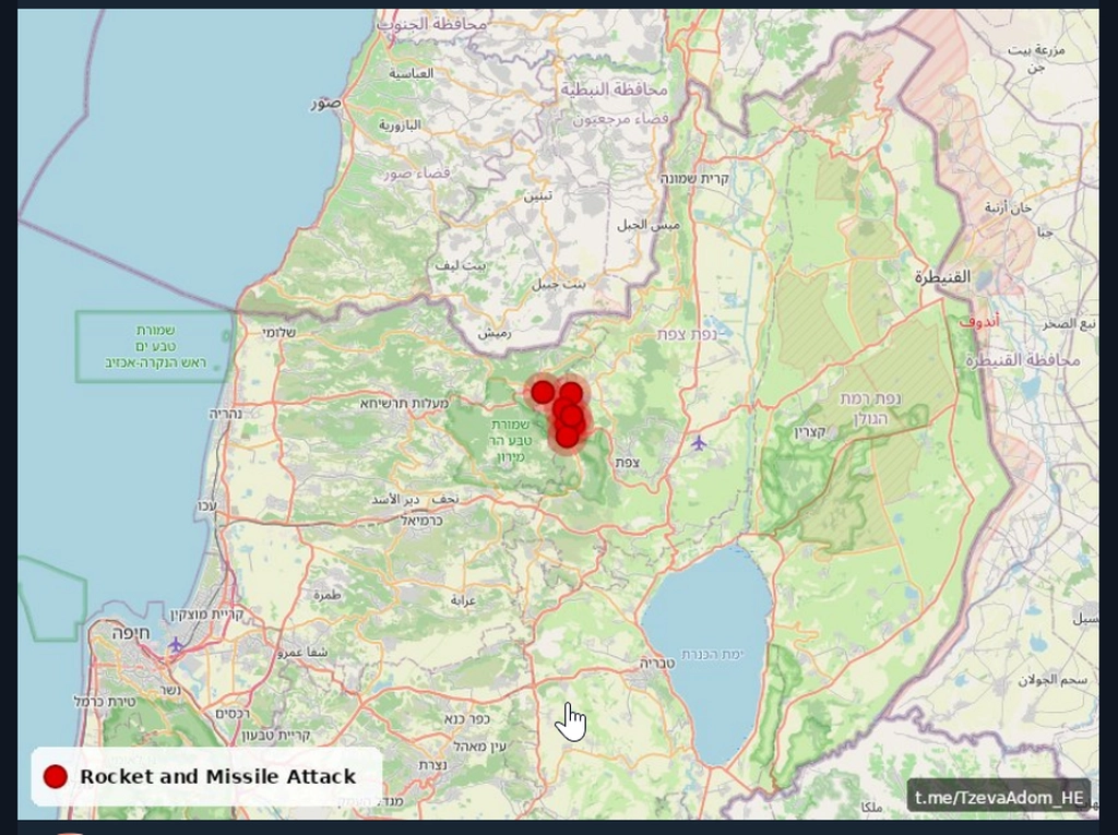 Сирены в Израиле 5 апреля