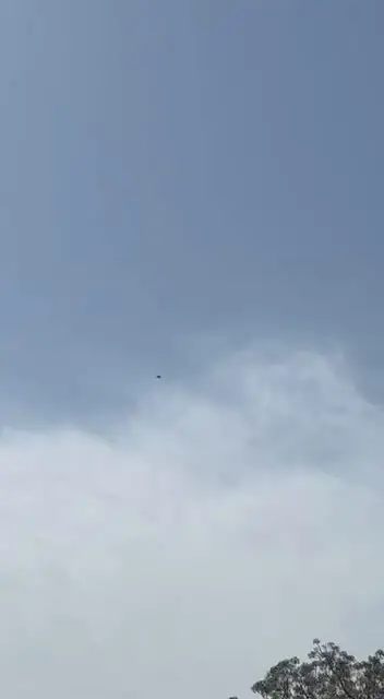 Южный Ливан: истребитель ВВС выпустил тепловые ловушки из-за угрозы ПВО