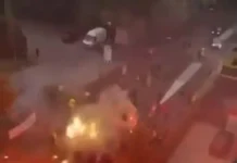 Протесты против мигрантов в Лоосдрехте (видео)
