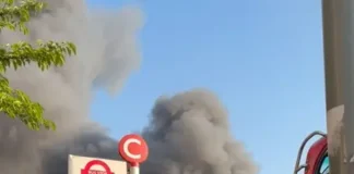 Пожар в крупнейшем кошерном супермаркете Европы в Лондоне (видео) Крупный пожар в крупнейшем кошерном супермаркете Европы в Лондоне