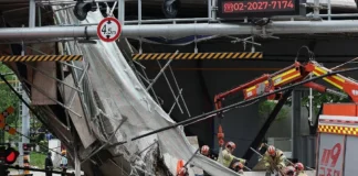 Обрушение эстакады Сосомун в Сеуле: трое погибших, парализовано движение поездов В Сеуле рухнула эстакада во время демонтажа: трое погибших и шестеро раненых