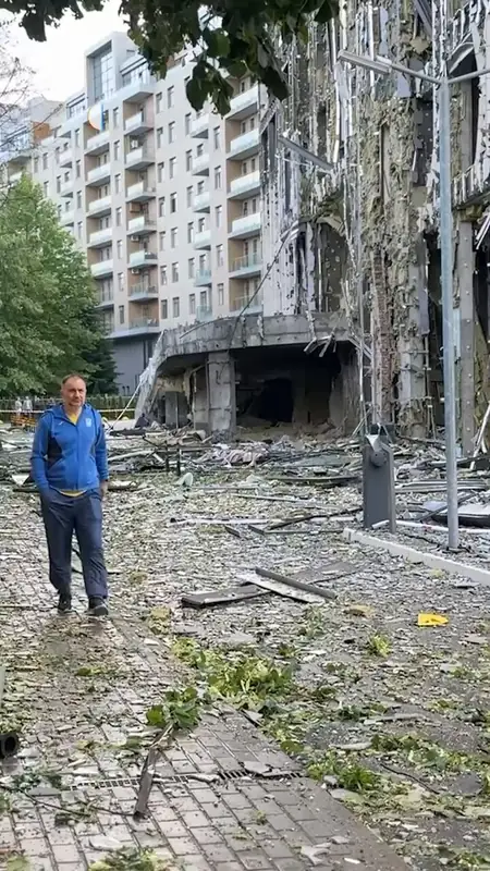 Удар по Высшему антикоррупционному суду Украины в Киеве (видео)