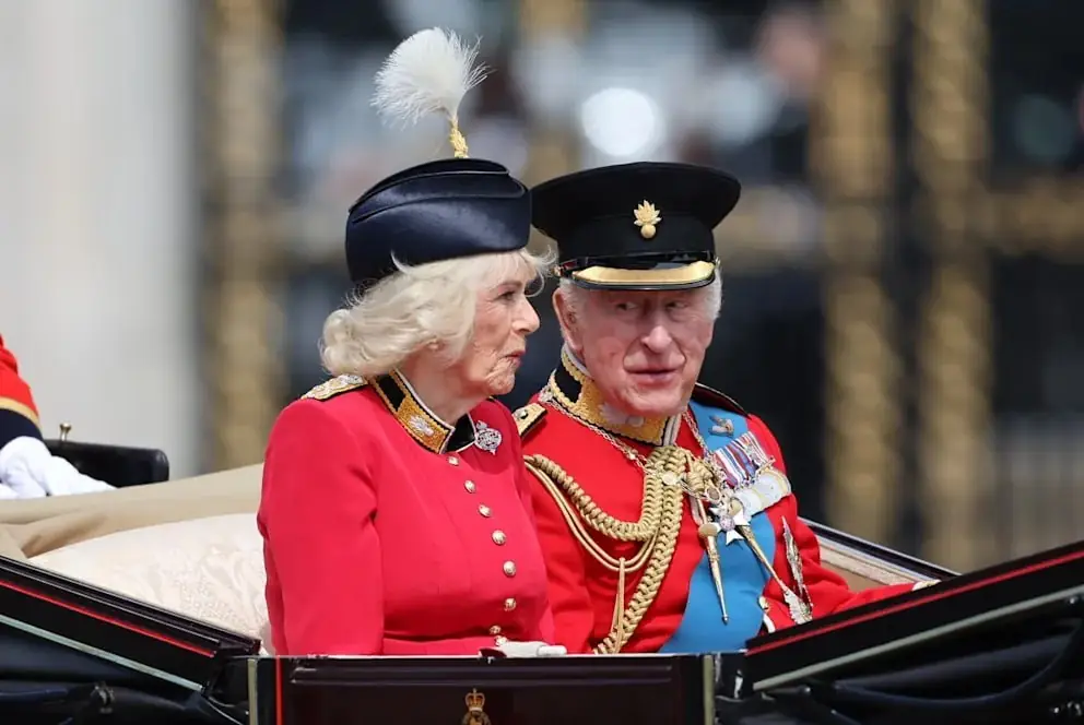 В Лондоне прошел ежегодный парад Trooping the Colour в честь британского монарха