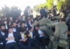Полиция Израиля разгоняет незаконные протесты с перекрытием трасс 1 и 4 Полиция Израиля разгоняет незаконные протесты с перекрытием трасс 1 и 4